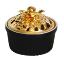 Matte Ceramic Incense Burner Incenser Holder Home Deco Aromatherapy