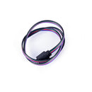 1pc 50cm 4pin red male flat connecting wire for rgb 3528 5050 led strip light.AU