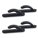 4Pcs Convenient SUV Car Self Adhesive Hook Hanger Bag Purse Organizer Holder New