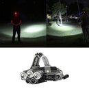 3000 Lumens Headlamp Hunting Light LED Rechargeable Headlight Ultra Bright