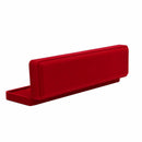 Rot Samt Schmucketui Schmuckschachtel Box Geschenkbox Display f. Halsket WLR