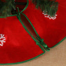 60cm Christmas Tree Apron Non-woven Xmas Tree Skirt Carpet Party Ornaments A