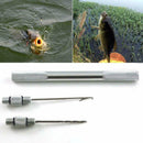 Carp Fishing Baiting Needle Driller Set / 2 In 1 Fishing Rig Bait Needle fo M1H6