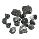 50g Natural Black Tourmaline Crystal Mineral Specimen Rough Rock Healing Stone