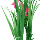 13" Aquarium Decor Plastic Plants Flowers for Fish Tank