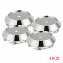 4Pcs Chrome Car Wheel Center Hubs Caps Rim Decorative Covers Kit 68mm/64mm w