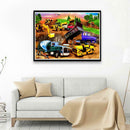 5D DIY Full Drill Diamond Painting Car Cross Stitch Embroidery Mosaic Kit