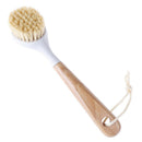 Kitchen Wooden Long Handle Cleaning Brush Pan Pot Bowl Tableware Dish Brush   Z