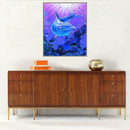Free Dolphin 5D Diamond Painting Embroidery DIY Cross Stitch Home Decor