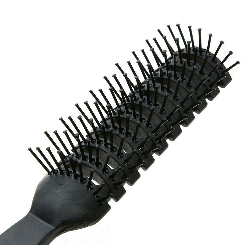 Pro Anti-Static Hair Comb Brush Ribs Hairbrush Salon Hair Care Styling Tool A