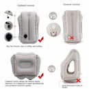 Inflatable Travel Pillow Airplane Neck Pillow and Head Support Pillow for S