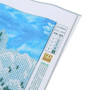 Diamond Painting Kit cross stitch 40*30cm Snow Winter Landscape Lake(White