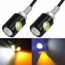LED Car Motorcycle License Plate Screw Bolt Brake Tail Fog Light Lamp Bulb New