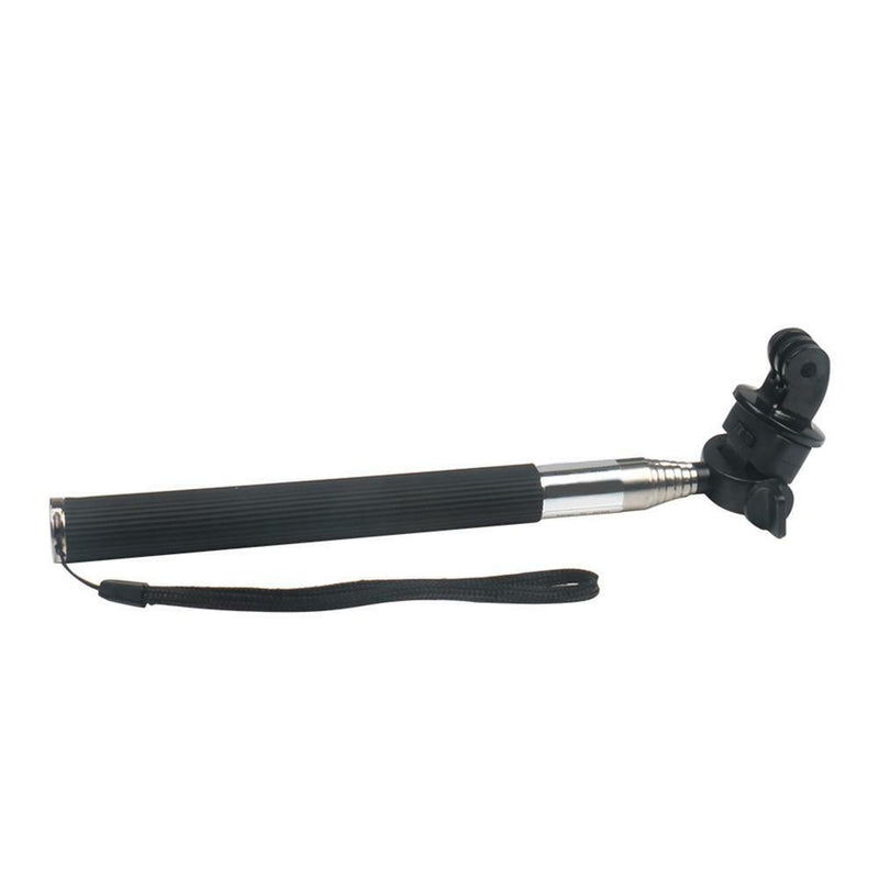 Adjustable Remote Shutter Handheld Selfie Stick Monopod+Adapter for Gopro Cam