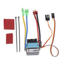 2 Packs 480A Waterproof Brushed ESC For 540/550/775 Motor Boat Accessories