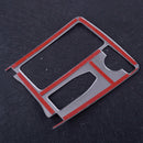 Fit For Benz C-Class W204 11-14 Chrome Look Armrest Cup Holder Panel Frame Trim