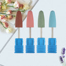 Blue Silicone Nail Polishing Head Polishing Machine Electric Grinding Machi