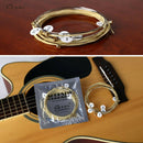 6PCS Acoustic Guitar Strings Set Phosphor Bronze & Steel Strings High Quality