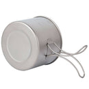Titanium Outdoor Cup Titanium Water Mug Cup With Lid Handle Outdoor Camping