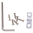 Door Closer Single Spring Strength Adjustable Surface Mounted Stainless Ste