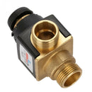 1 Pcs 3 Way DN20 External Thread Brass Thermostatic Mixing Valve Solar Wate