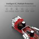 1X(Orico 15.5W Output Portable Dual Usb Ports Car Phone Charger Cigarette L