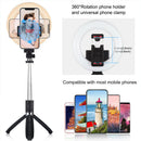 6.3inch With Tripod Stand Live Broadcast USB Selfie LED Ring Lights Phone Holder