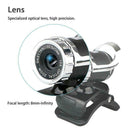 360Â° USB Web Cam Webcam Camera with MIC Clip-on for Computer PC Laptop Pret A3F7