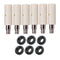 6Pcs Guitar Tuning Pegs Tuners Machine Heads Gear and Pins Parts Style2