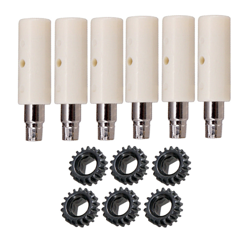 6Pcs Guitar Tuning Pegs Tuners Machine Heads Gear and Pins Parts Style2