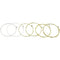 Irin 6Pcs Acoustic Guitar Strings Replacement Full(0.3-1.1Mm)Steel Core Cop