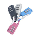 Travel Luggage Lock 3 Digit Combination Resettable Metal Mini Password Lock