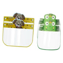 4x Kid's Adjustable Full Face Shield Kindergarten Guard Face Cover Head Cap