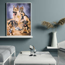 5D DIY Full Drill Diamond Painting Dog Cross Stitch Embroidery Kits (C1140)
