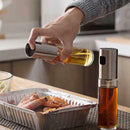 100ml Vinegar Olive Oil Spray Empty Bottle Kitchen Baking Glass Oil Sprayer Tool