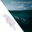 8cm Transparent Blank Lure Bait Unpainted Hookless Hard Bait Fishing Tool
