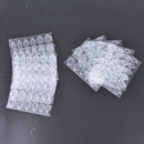 10pcs double-side adhesive tips transparent false nails tool nail glue tool  Z