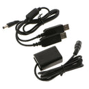 AC-PW20 USB Power Kit AC Adapter Replacement NP-FW50 DC Coupler Dummy Battery