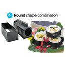 10 Pics/Set Diy Sushi Maker Onigiri Mold Rice Mould Kits Kitchen Bento Acce F4Y7