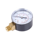 Low pressure gauge for fuel air oil gas water 50mm 0-15 PSI 0-1 bar 1/4 B OZ