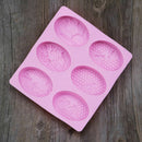 1x 6 Cell Honey Bee Silicone Mold Handmade Chocolate Soap Mould DIY Craft Tool