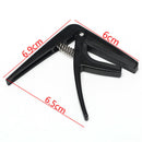 Professional Ukulele Capo Single-handed Quick Change Plastic Steel Accessorie3cG