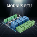 Modbus RTU 4 Way Relay Module 4 Switch Volume Road Input 485 Communication A