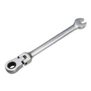 1PC Flexible Head Ratchet Metric Spanner Open End And Ring Wrenches Tool 10