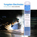 10pcs WT20 Tungsten Electrode Welding Rod for Argon Arc Welding (1.6x150mm) A