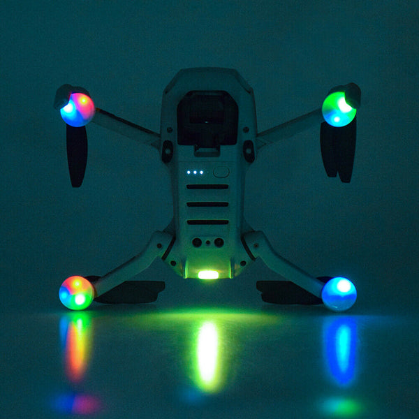 4pcs RGB LED Night Flying Signal Lamp Navigation Light for DJI Mavic Spark