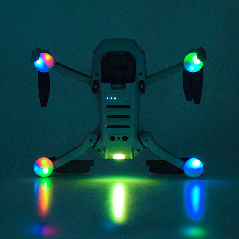 4pcs RGB LED Night Flying Signal Lamp Navigation Light for DJI Mavic Spark