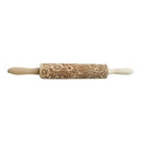Pattern Printing Rolling Pin Engraving Embossed Biscuit Dough Stick Kneadin