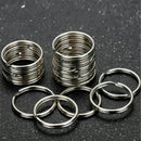 10PCS 25mm 316 Stainless Steel Key Rings Heavy Duty Split Rings Scuba Gear Hot