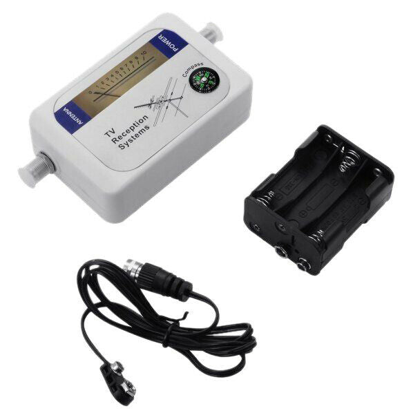 DVB-T Finder Digital Aerial Terrestrial TV Antenna Signal Strength Meter Wh S9A2